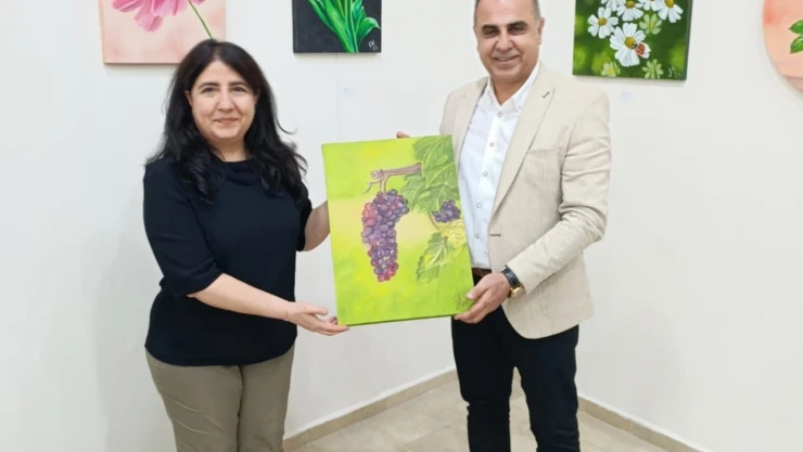 Uzman Doktor Gülay Şimşek'in Resim Sergisi Elazığ'da Açıldı