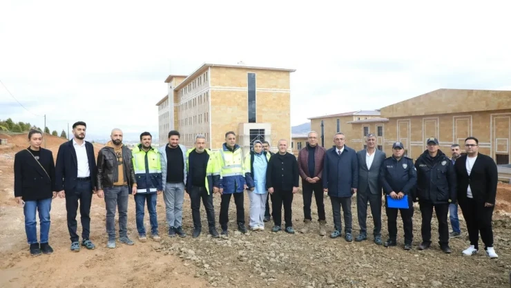 Vali Hatipoğlu, Polis Meslek Eğitim Merkezini İnceledi