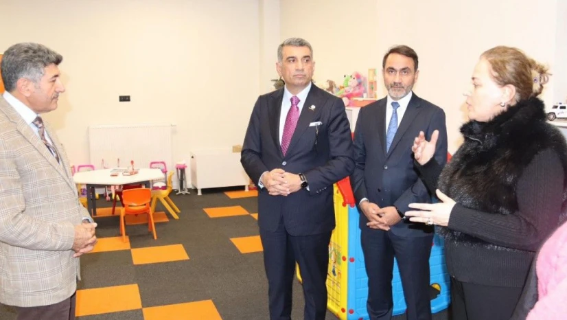 Milletvekili Gürsel Erol'dan Beyaz EV Aile Merkezi'ne Ziyaret