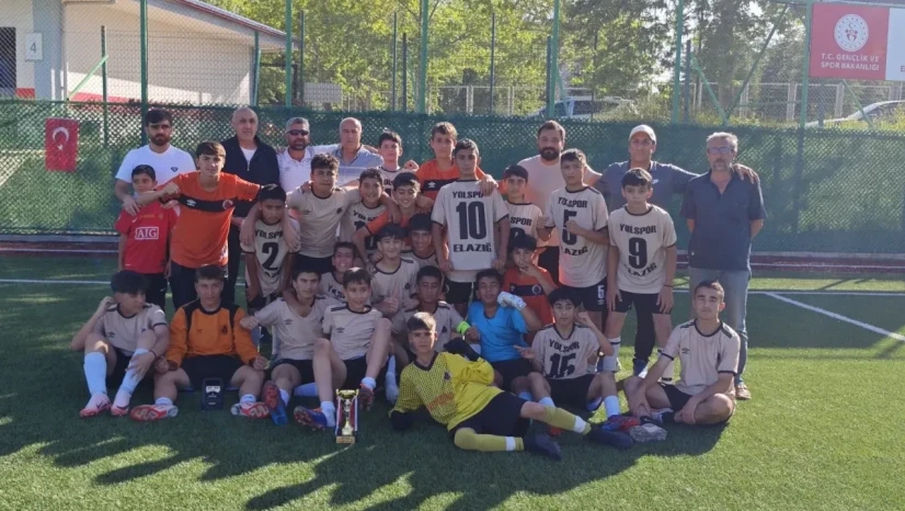 U13'te Şampiyon Elazığ Yolspor