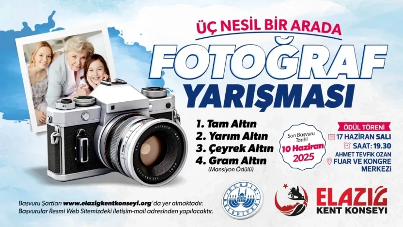 Altın Ödüllü Yarışma İçin Başvurular Başladı