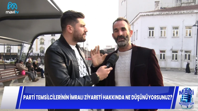 BU HAFTA VATANDAŞLARA PARTİ TEMSİLCİLERİNİN İMRALI ZİYARETİ HAKKINDA NE DÜŞÜNÜYORSUNUZ? SORUSUNU SORDUK !