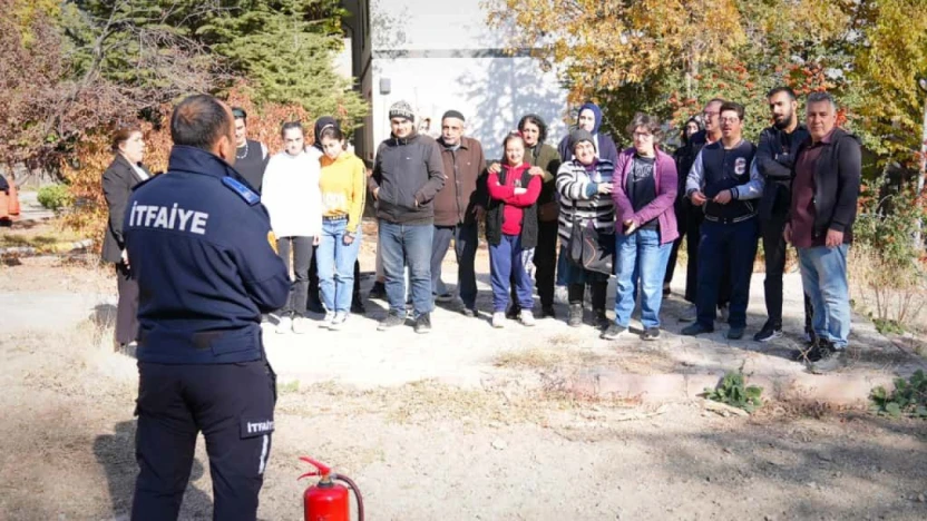 Elazığ İtfaiyesinden Özel Bireylere Özel Eğitim