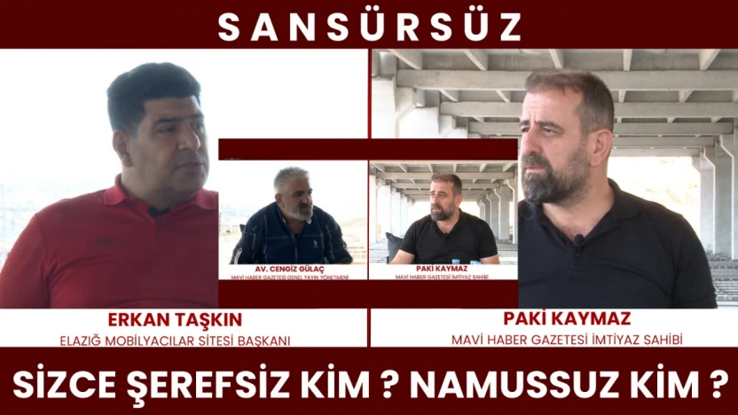 SANSÜRSÜZ 60.BÖLÜM SİZCE ŞEREFSİZ KİM ? NAMUSSUZ KİM ?