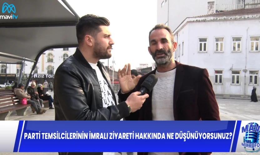 BU HAFTA VATANDAŞLARA PARTİ TEMSİLCİLERİNİN İMRALI ZİYARETİ HAKKINDA NE DÜŞÜNÜYORSUNUZ? SORUSUNU SORDUK !