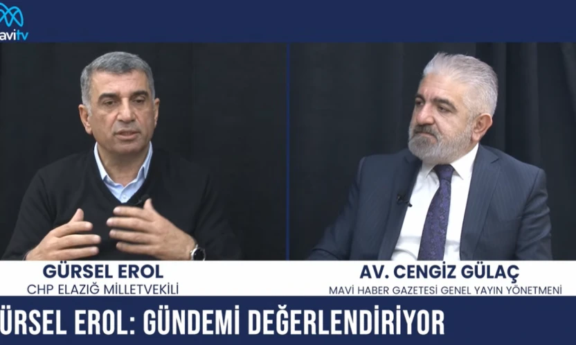 CESUR KÜRSÜ PROGRAMI'NIN KONUĞU CHP ELAZIĞ MİLLETVEKİLİ GÜRSEL EROL